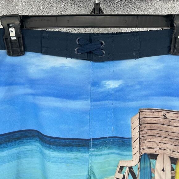 Wonder Nation Boy’s Beach Surfboard Quick Dry Drawstring Swim Shorts XL 14/16 - Picture 3 of 12